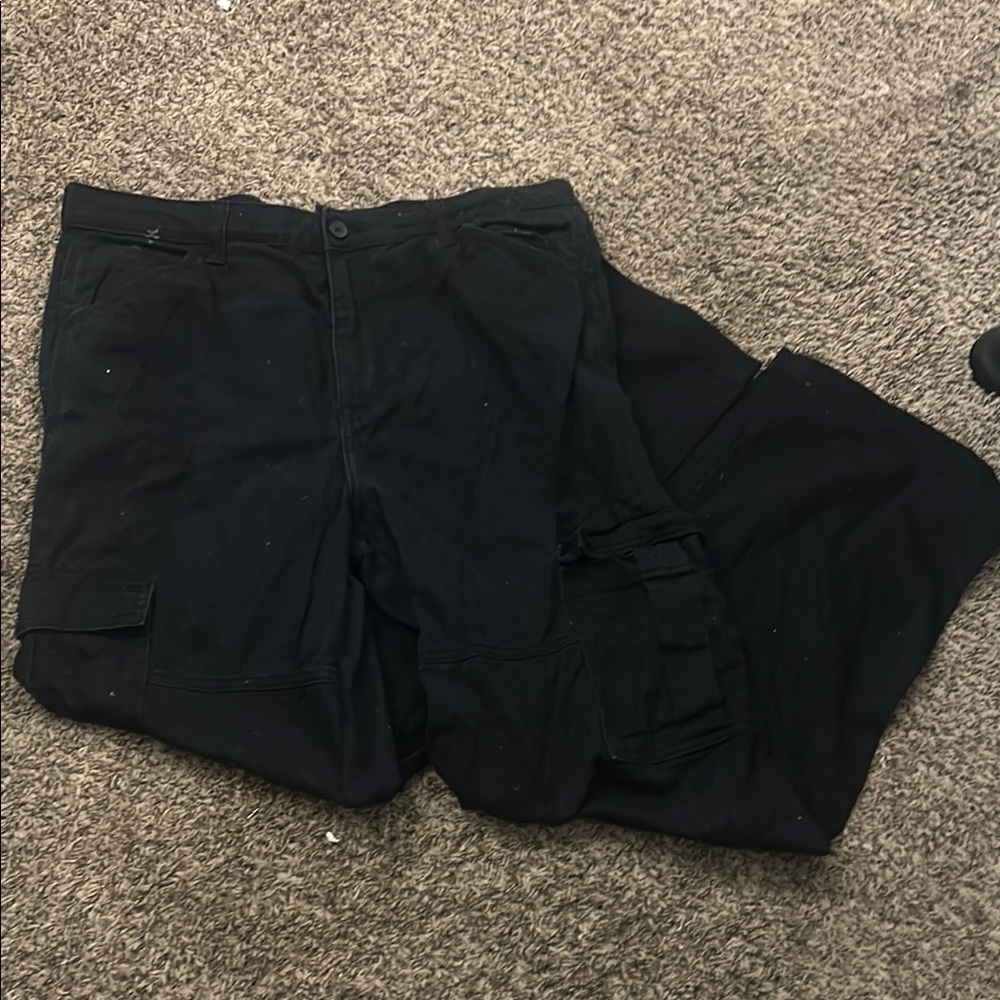 Hollister Black Wide Leg Pants